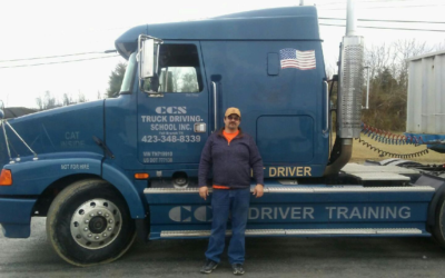 Kevin passed his CDL exam!