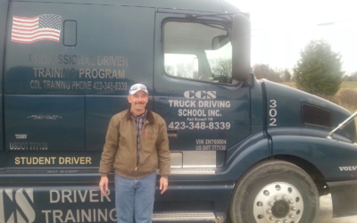 Shawn passed his CDL exam!