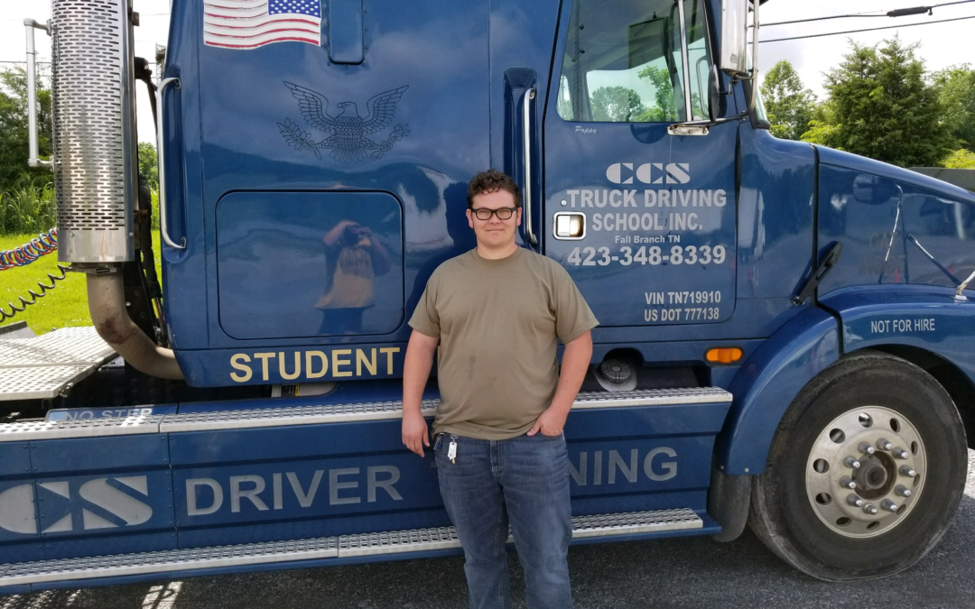 Congrats to Isaac for passing his CDL exam
